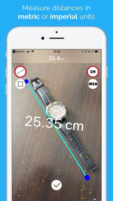 Emulate iPhone app AR Ruler Measure Line and Area using MyAndroid Emulate iPhone app AR Ruler Measure Line and Area using MyAndroid