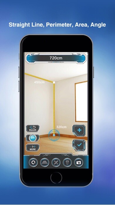Emulate iPhone app AR Ruler - Pocket Measure Kit using MyAndroid Emulate iPhone app AR Ruler - Pocket Measure Kit using MyAndroid