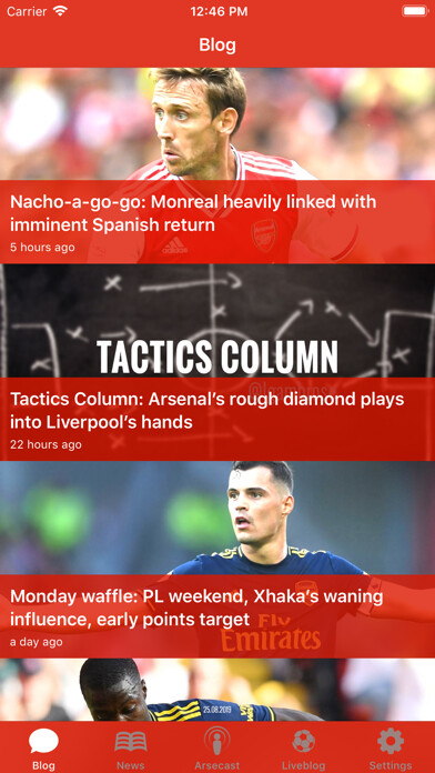 Emulate iPhone app Arseblog using MyAndroid Emulate iPhone app Arseblog using MyAndroid