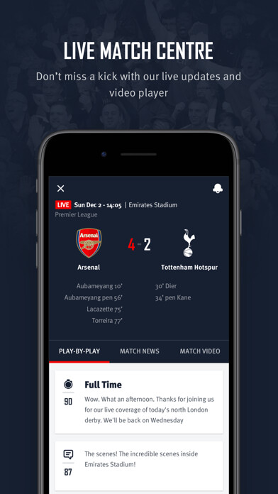 Emulate iPhone app Arsenal Official App using MyAndroid Emulate iPhone app Arsenal Official App using MyAndroid