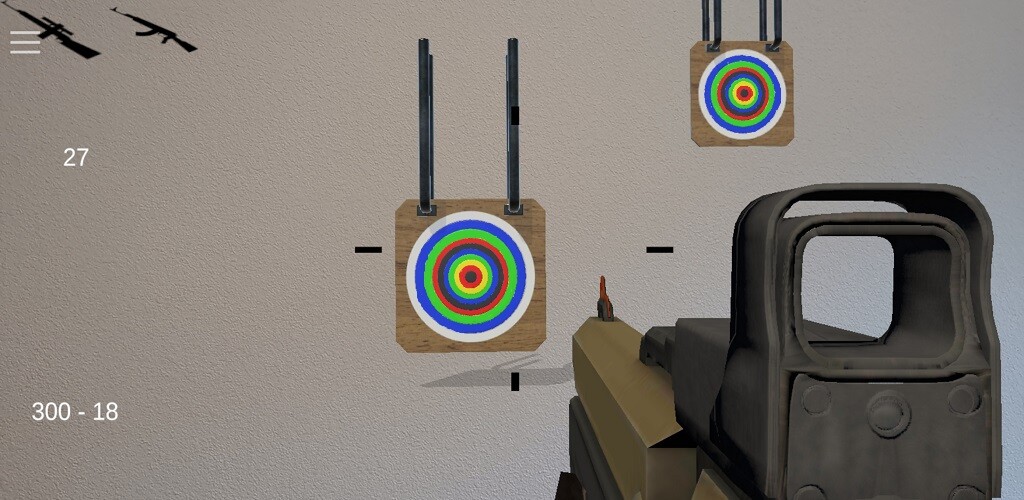 Emulate Android APK AR Shooting