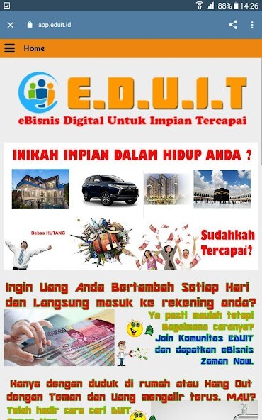 Run android online APK Arsim eDuit from MyAndroid or emulate Arsim eDuit using MyAndroid
