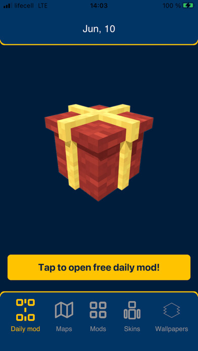 Emulate iPhone app Сars Mods Addon for Minecraft using MyAndroid