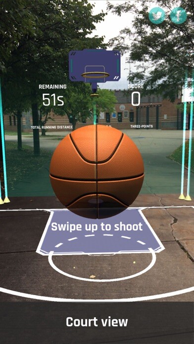 Emulate iPhone app AR Solo Basketball using MyAndroid Emulate iPhone app AR Solo Basketball using MyAndroid