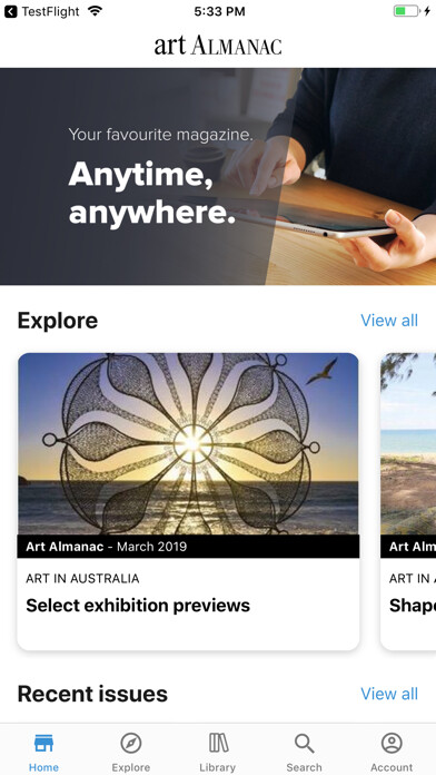 Emulate iPhone app Art Almanac using MyAndroid Emulate iPhone app Art Almanac using MyAndroid