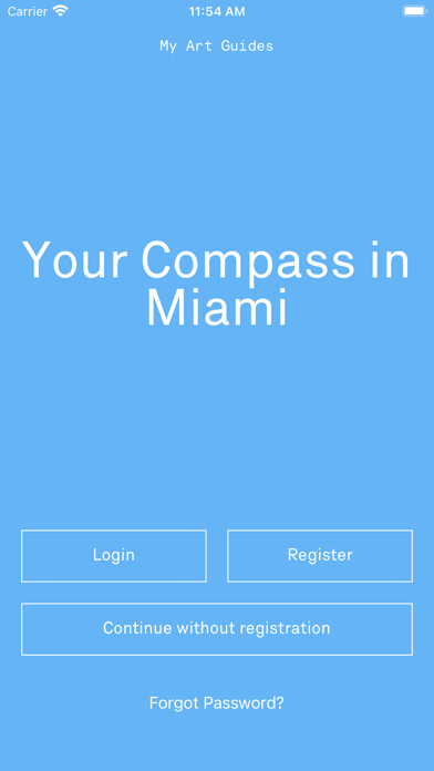 Emulate iPhone app Art Basel Miami Beach 2021 using MyAndroid