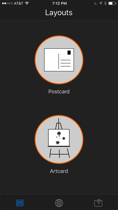 Emulate iPhone app Artcard using MyAndroid
