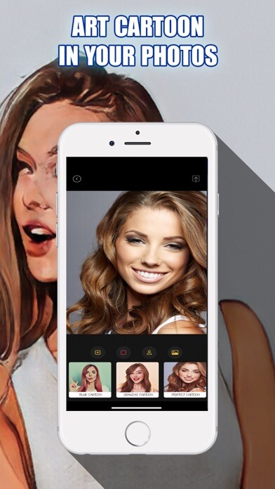 Emulate iPhone app Art Cartoon Filters using MyAndroid