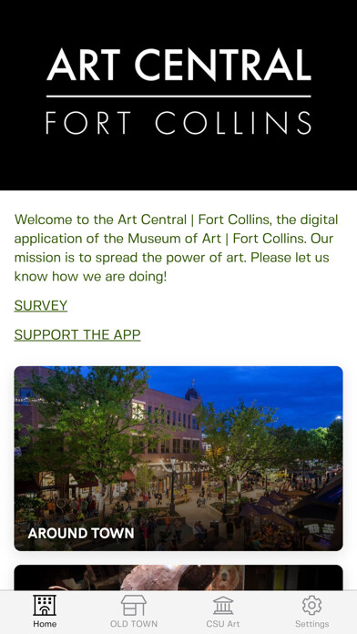 Emulate iPhone app Art Central using MyAndroid