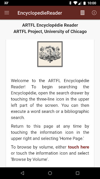 Run android online APK ARTFL Encyclopédie Reader from MyAndroid or emulate ARTFL Encyclopédie Reader using MyAndroid Run android online APK ARTFL Encyclopédie Reader from MyAndroid or emulate ARTFL Encyclopédie Reader using MyAndroid
