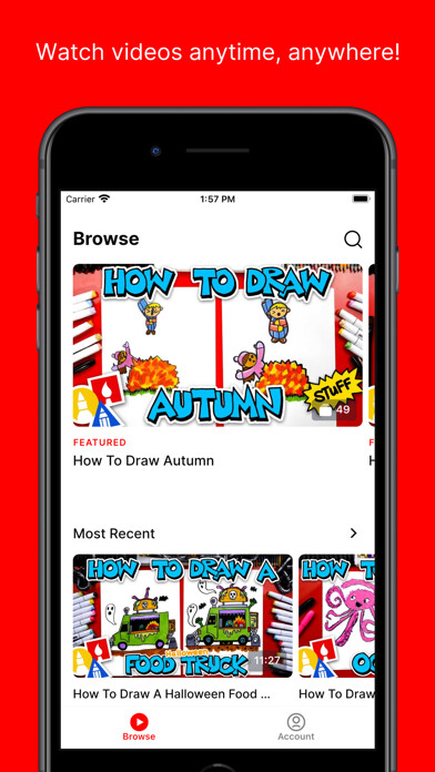 Emulate iPhone app Art For Kids Hub using MyAndroid Emulate iPhone app Art For Kids Hub using MyAndroid