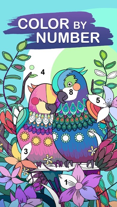 Emulate iPhone app Art games: Color by number using MyAndroid Emulate iPhone app Art games: Color by number using MyAndroid