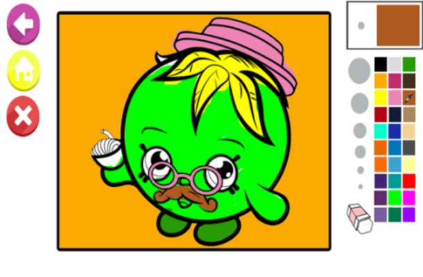 Emulate Android APK Art Games shopkins Coloring Page