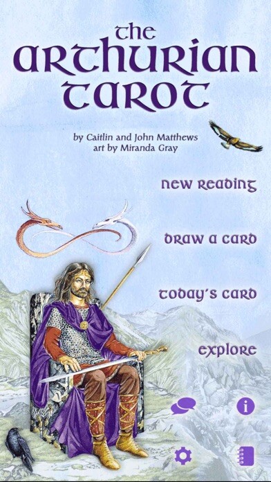 Emulate iPhone app Arthurian Tarot using MyAndroid Emulate iPhone app Arthurian Tarot using MyAndroid