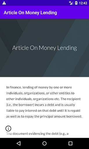 Run android online APK Article On Money Lending from MyAndroid or emulate Article On Money Lending using MyAndroid Run android online APK Article On Money Lending from MyAndroid or emulate Article On Money Lending using MyAndroid