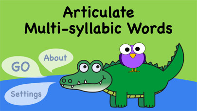 Emulate iPhone app Articulate Multisyllabic using MyAndroid