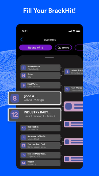 Emulate iPhone app Artistory: Music Brackets using MyAndroid Emulate iPhone app Artistory: Music Brackets using MyAndroid