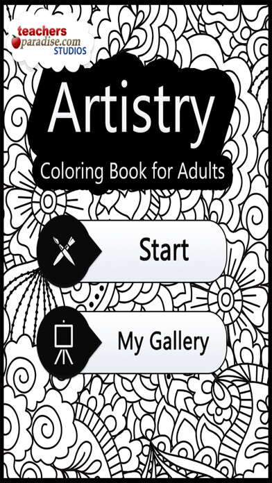 Emulate iPhone app Artistry - Coloring Book for Adults using MyAndroid Emulate iPhone app Artistry - Coloring Book for Adults using MyAndroid