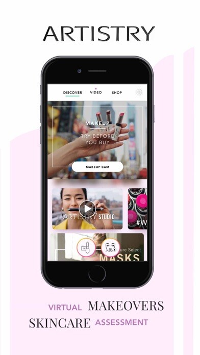 Emulate iPhone app Artistry Virtual Beauty using MyAndroid Emulate iPhone app Artistry Virtual Beauty using MyAndroid