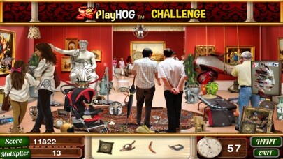Emulate iPhone app Art Museum Hidden Objects Game using MyAndroid
