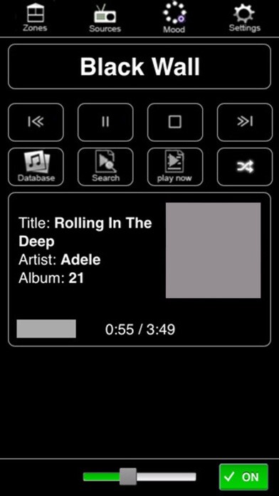 Emulate iPhone app Art Music Controller using MyAndroid