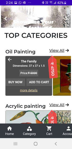 Run android online APK Artnook from MyAndroid or emulate Artnook using MyAndroid