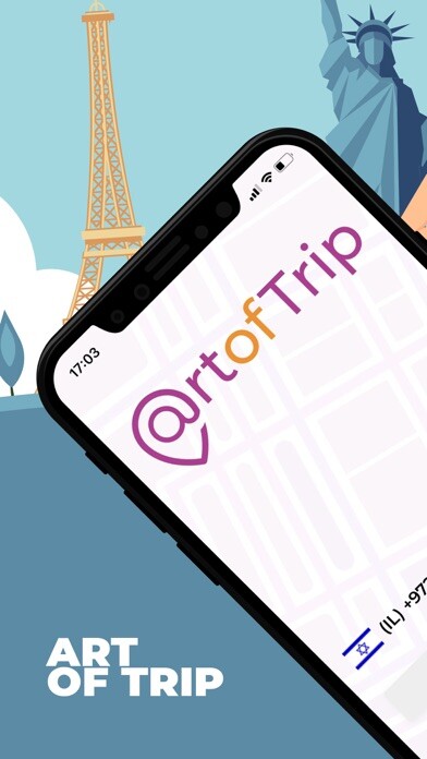 Emulate iPhone app ArtOfTrip using MyAndroid