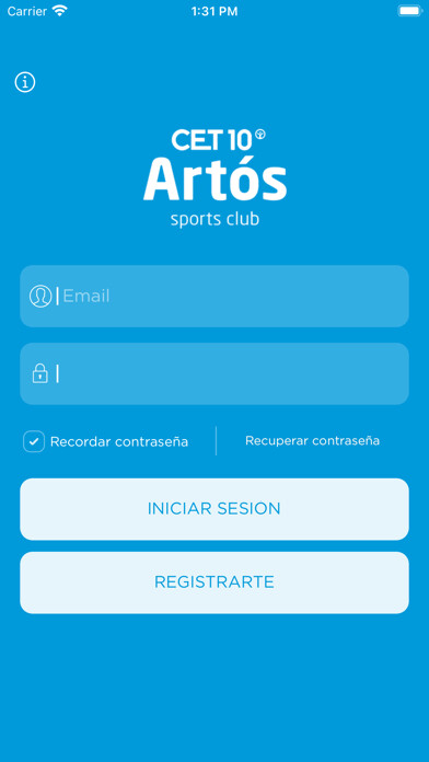 Emulate iPhone app Artos Sports Club using MyAndroid Emulate iPhone app Artos Sports Club using MyAndroid