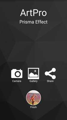 Emulate Android APK ArtPro Prisma Effect