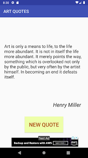 Emulate Android APK Art Quotes Emulate Android APK Art Quotes
