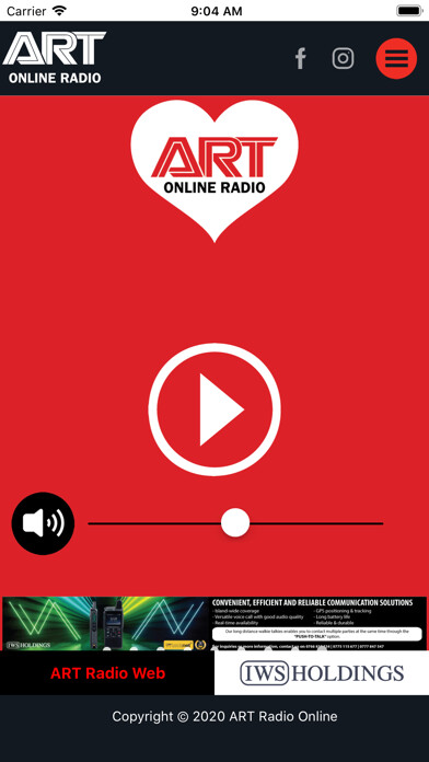 Emulate iPhone app ART Radio Online using MyAndroid