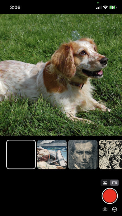 Emulate iPhone app ArtShots: AI photo filters using MyAndroid