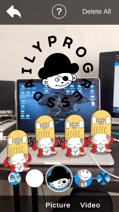 Emulate iPhone app ARtside - AR Stickers using MyAndroid Emulate iPhone app ARtside - AR Stickers using MyAndroid