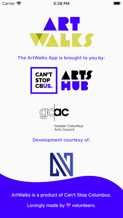 Emulate iPhone app ArtWalks App using MyAndroid Emulate iPhone app ArtWalks App using MyAndroid