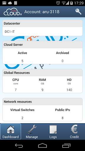 Run android online APK Aruba Cloud Computing from MyAndroid or emulate Aruba Cloud Computing using MyAndroid