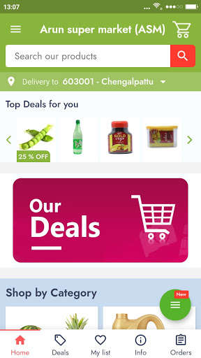 Run android online APK Arun Supermarket from MyAndroid or emulate Arun Supermarket using MyAndroid
