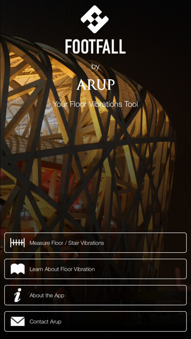 Emulate iPhone app Arup Footfall using MyAndroid
