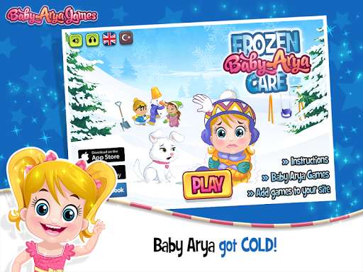 Emulate Android APK Arya Frozen Baby Care