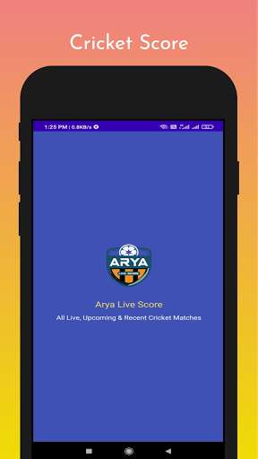 Run android online APK Arya - Live Cricket Score & Full Scoreboard from MyAndroid or emulate Arya - Live Cricket Score & Full Scoreboard using MyAndroid