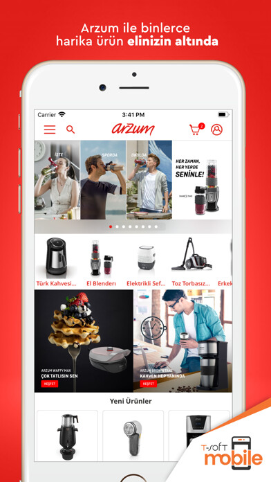 Emulate iPhone app Arzum Online Alışveriş using MyAndroid Emulate iPhone app Arzum Online Alışveriş using MyAndroid