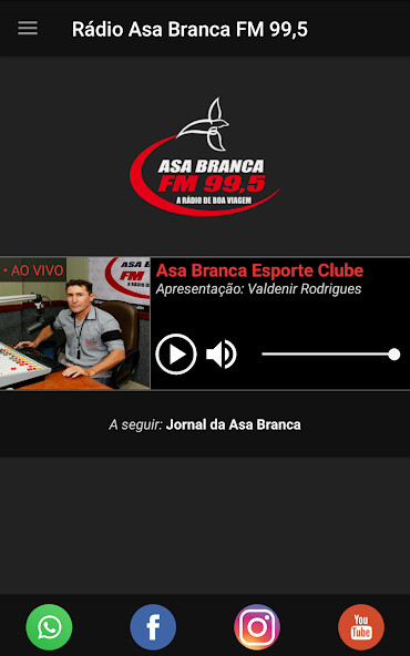 Run android online APK Asa Branca FM 99,5 from MyAndroid or emulate Asa Branca FM 99,5 using MyAndroid