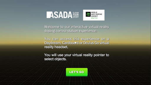Run android online APK ASADA/WADA Doping Control VR (Cardboard) from MyAndroid or emulate ASADA/WADA Doping Control VR (Cardboard) using MyAndroid