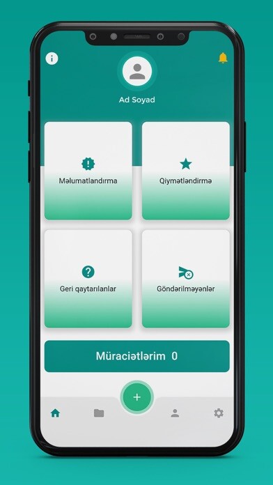 Emulate iPhone app Asan Müraciət using MyAndroid