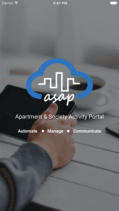 Emulate iPhone app ASAP Society using MyAndroid