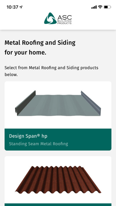 Emulate iPhone app ASC Building Products using MyAndroid