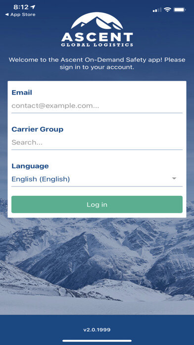Emulate iPhone app Ascent On-Demand Safety using MyAndroid