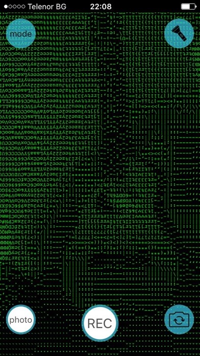 Emulate iPhone app ASCII Camera Art filters using MyAndroid