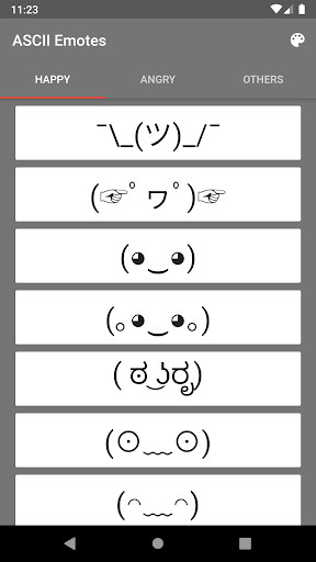 Run android online APK ASCII Emotes from MyAndroid or emulate ASCII Emotes using MyAndroid Run android online APK ASCII Emotes from MyAndroid or emulate ASCII Emotes using MyAndroid
