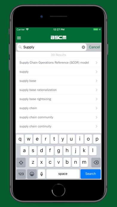 Emulate iPhone app ASCM Dictionary using MyAndroid Emulate iPhone app ASCM Dictionary using MyAndroid