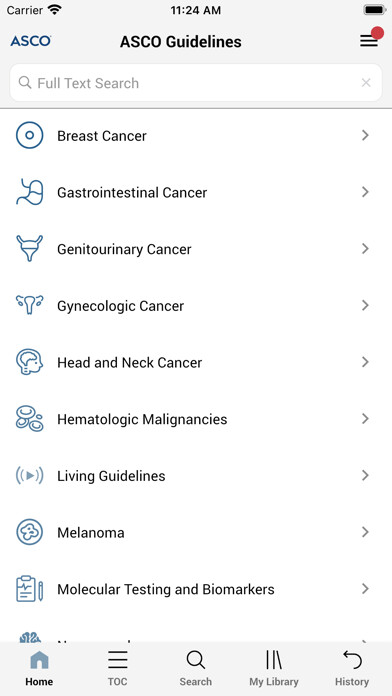 Emulate iPhone app ASCO Guidelines using MyAndroid Emulate iPhone app ASCO Guidelines using MyAndroid